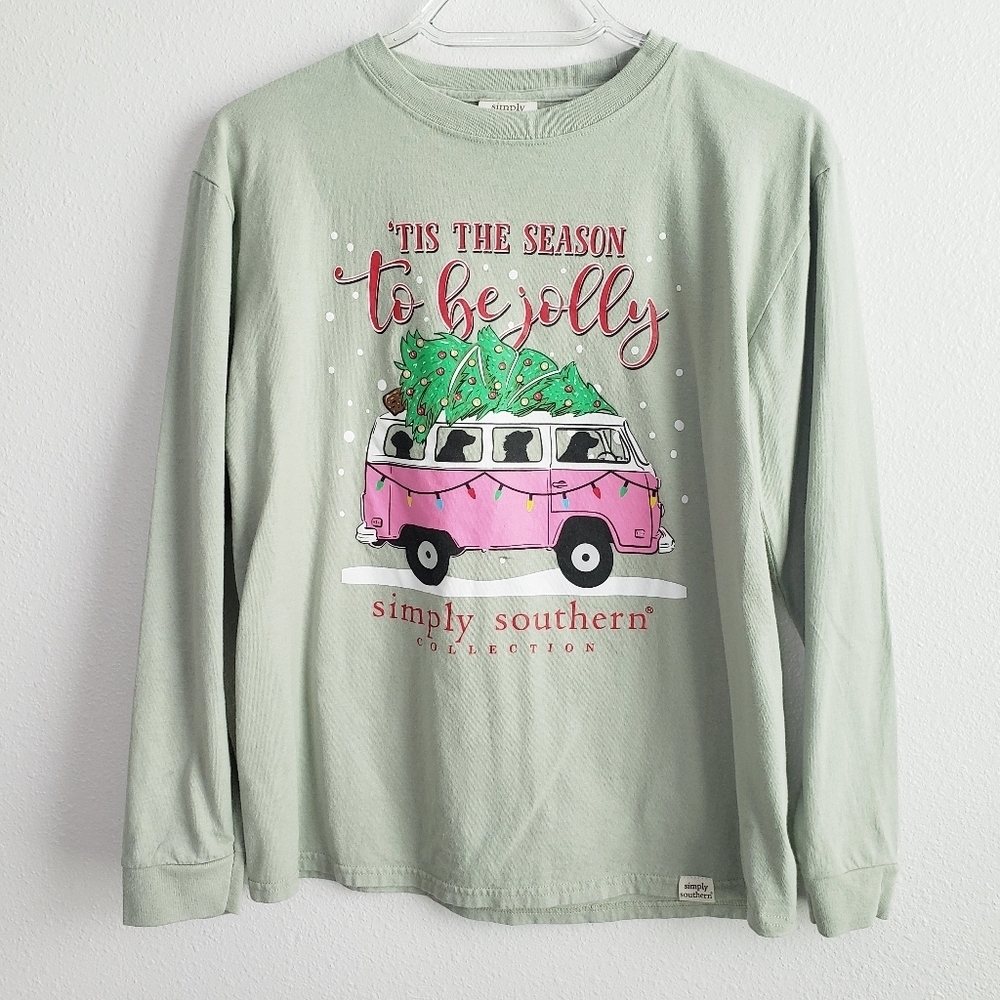 Simply Southern Christmas Long Sleeve Top